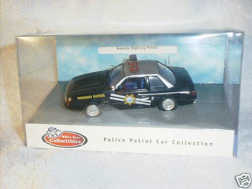 White Rose Collectibles: 1991 Ford Mustang Nevada Highway Patrol (DEDF99084WNV) in 1:43scale