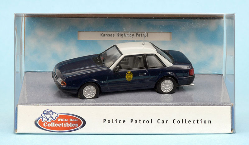 White Rose Collectibles: 1991 Ford Mustang Kansas Highway Patrol (DEDGM99107WIN) im 1:43maßstab
. Picture provided by Natty, 2012-04-28 02:56:49