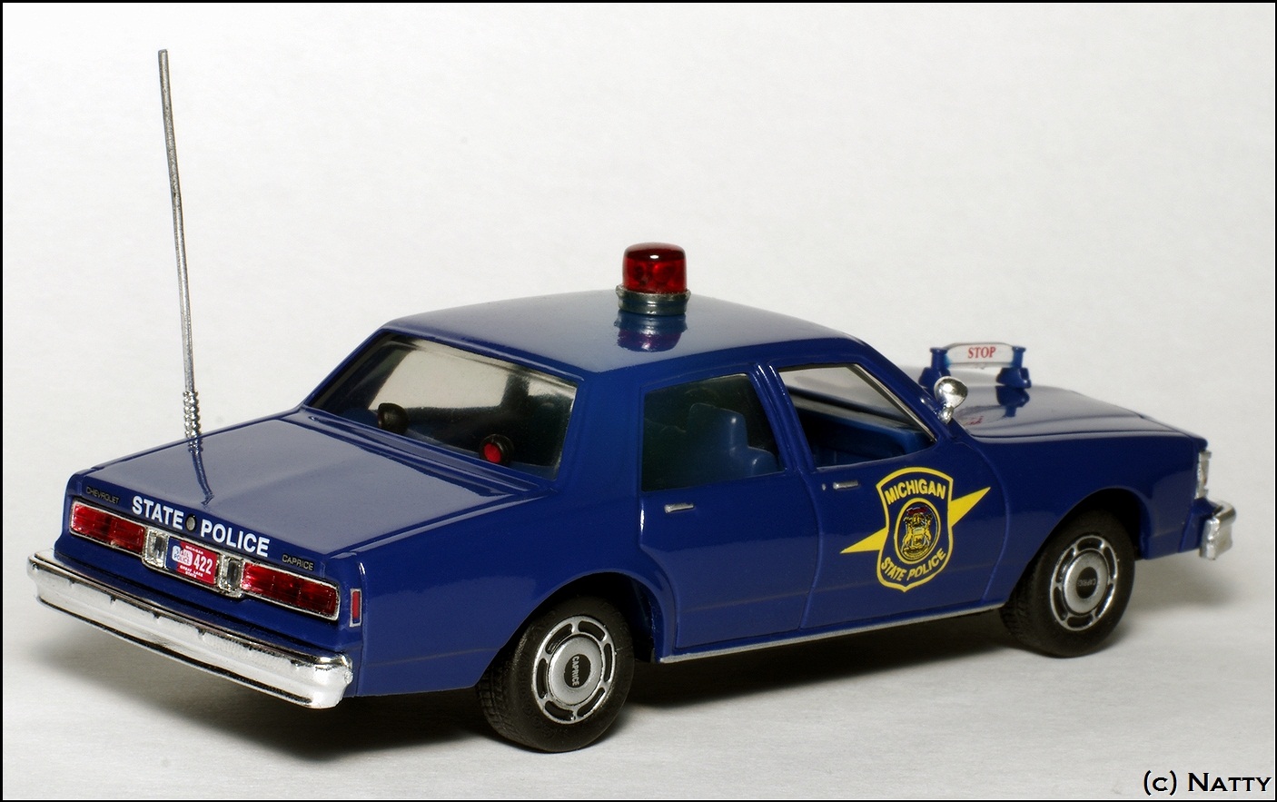 White Rose Collectibles: 1988 Chevrolet Caprice Michigan State Police (DEDF98005WMD) in 1:43scale
. Picture provided by Natty, 2012-02-17 11:27:58