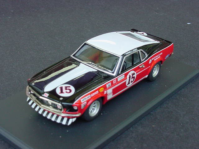SMTS: 1969 Mustang Trans-Am - Red/Black/White в 1:43 масштабе