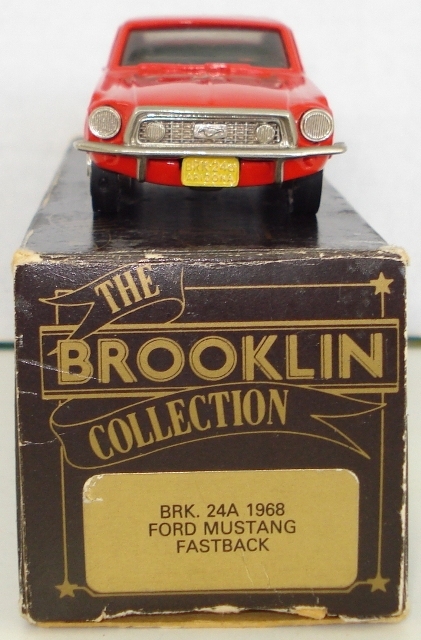 Brooklin: 1968 Ford Mustang Fastback - Red (BRK24a) в 1:43 масштабе
. Фотография предоставлена Natty, 2010-05-26 23:36:40