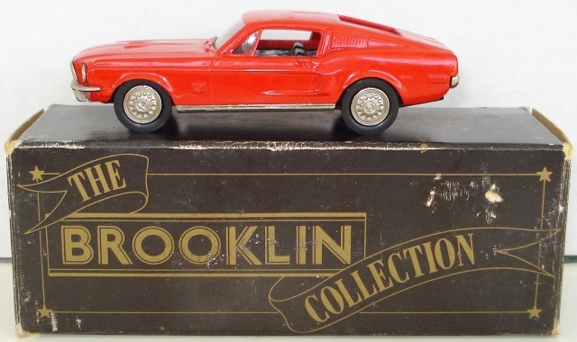 Brooklin: 1968 Ford Mustang Fastback - Red (BRK24a) в 1:43 масштабе
. Фотография предоставлена Natty, 2010-05-26 23:37:21