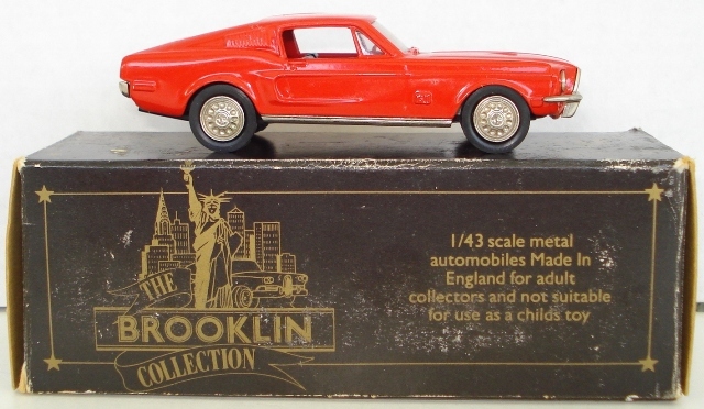 Brooklin: 1968 Ford Mustang Fastback - Red (BRK24a) в 1:43 масштабе
. Фотография предоставлена Natty, 2010-05-26 23:38:22