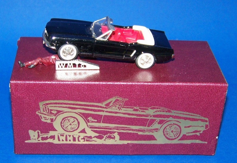 Brooklin: 1965 Ford Mustang Convertible - Black (BRK-56X) in 1:43 scale
