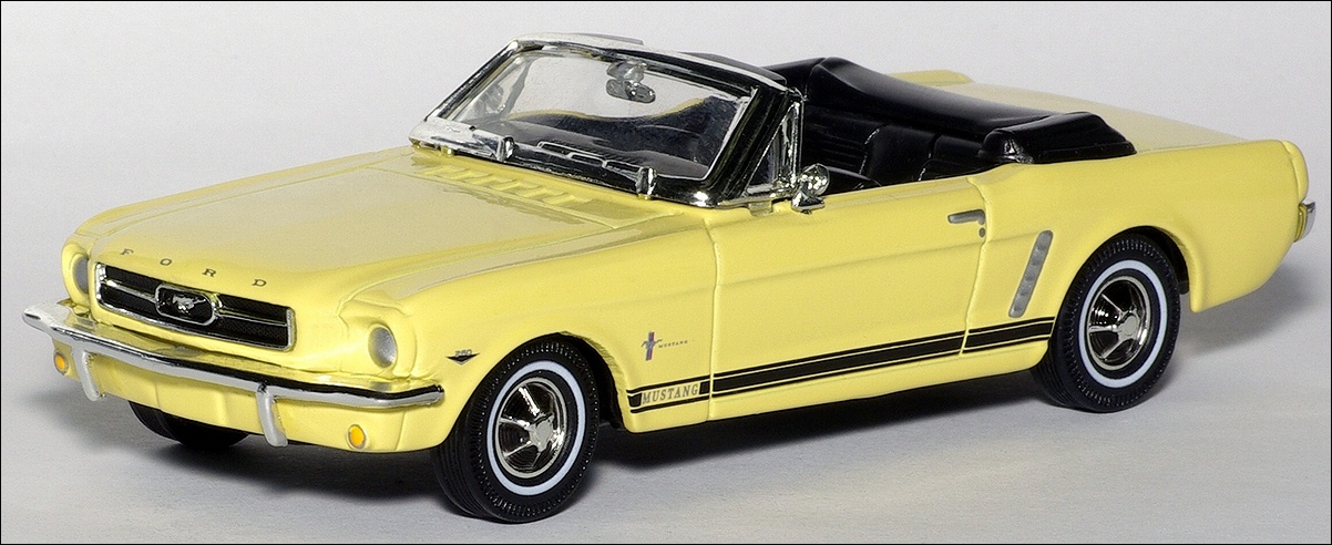 Matchbox: 1965 Ford Mustang Convertible - Yellow (97414) im 1:43 maßstab