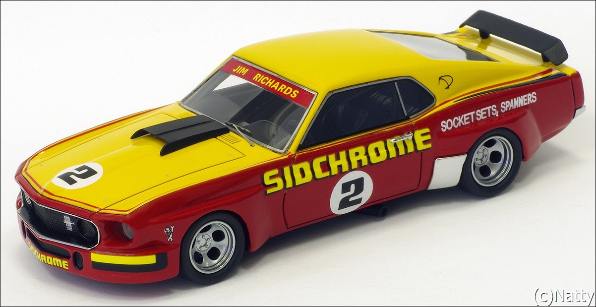 Armco Model Cars: 1975 Ford Mustang - Yellow/Red (Armco Race Series Car No7 ) in 1:43scale
. Picture provided by Natty, 2011-05-23 03:52:14