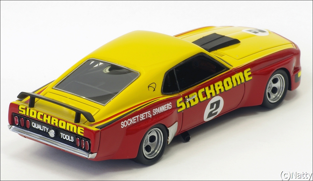 Armco Model Cars: 1975 Ford Mustang - Yellow/Red (Armco Race Series Car No7 ) in 1:43scale
. Picture provided by Natty, 2011-05-23 03:52:35