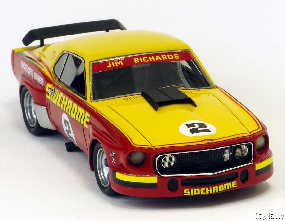 Armco Model Cars: 1975 Ford Mustang - Yellow/Red (Armco Race Series Car No7 ) in 1:43scale
. Picture provided by Natty, 2011-05-23 03:52:55