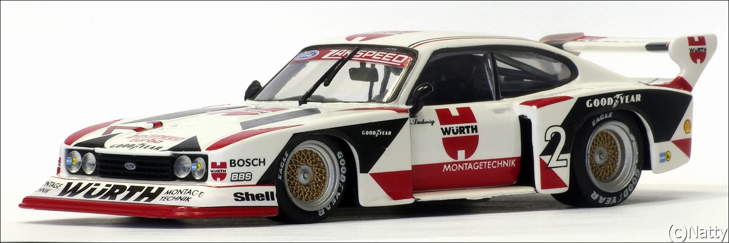 Minichamps: 1981 Ford Capri Gr.5 - White (430 818502) в 1:43 масштабе