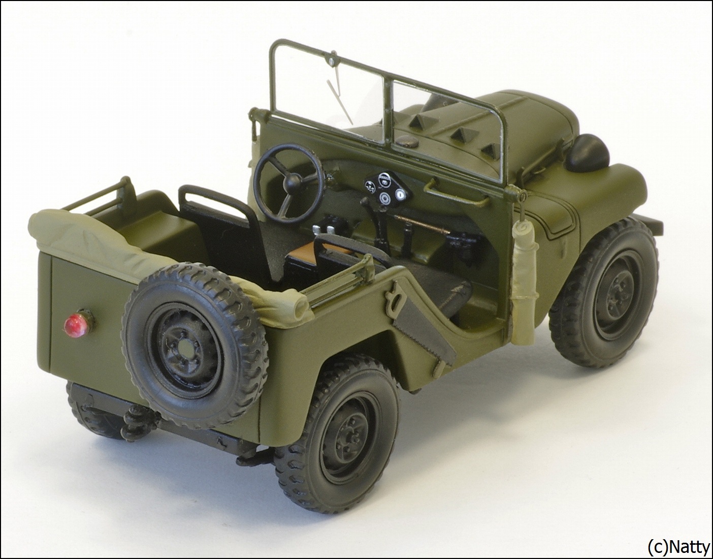 DiP Models: 1941 GAZ-64 - Green (106401) in 1:43 scale
. Picture provided by Natty, 2012-05-15 04:10:44