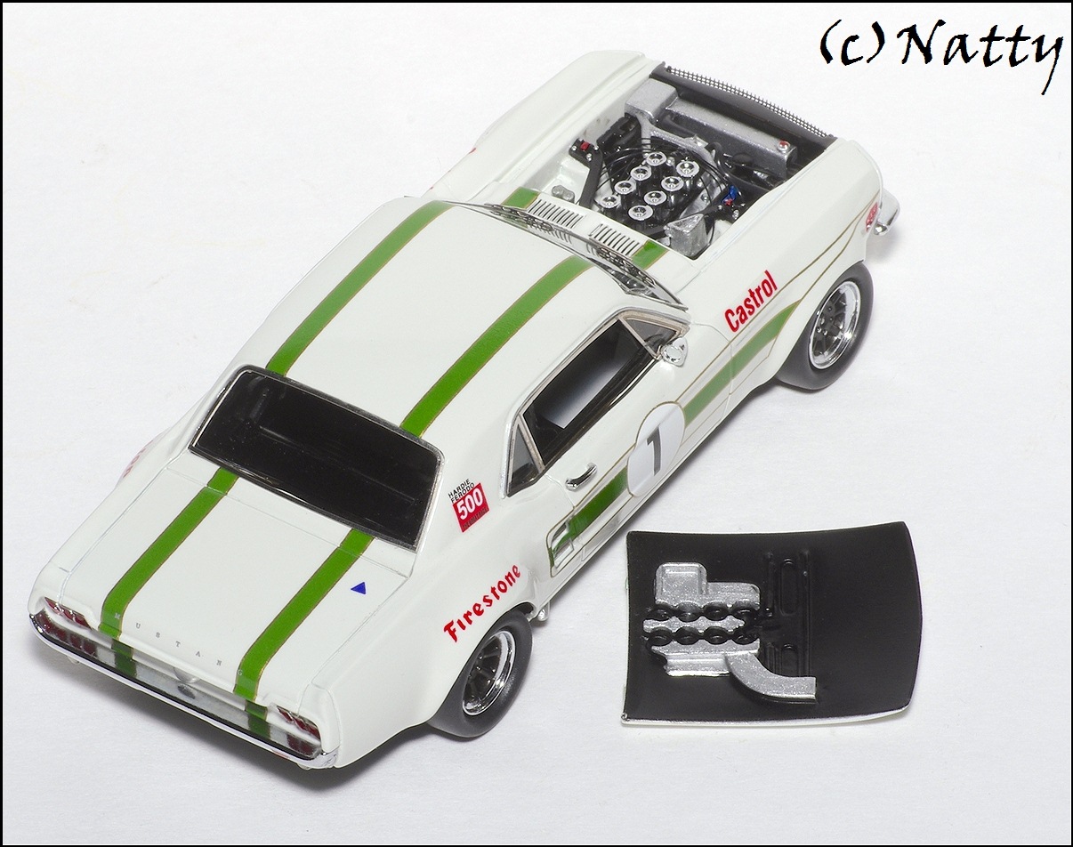 Armco Model Cars: 1967 Ford Mustang GTA Pete Geoghegan - White (APGMGTA) in 1:43 scale
. Picture provided by Natty, 2012-08-09 01:45:21