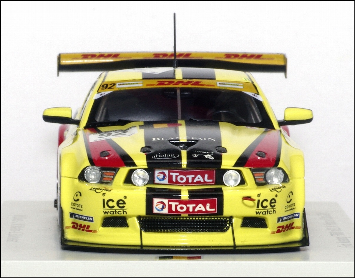 Spark: 2011 Ford Mustang FR500GT3 - Yellow (SB020) im 1:43 maßstab
. Picture provided by Natty, 2013-03-28 03:51:05