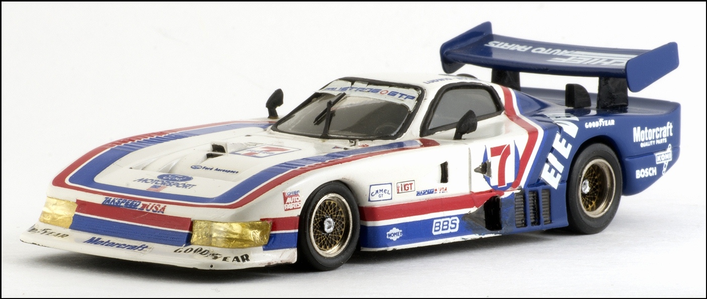 Starter: 1984 Ford Mustang GTP Zakspeed - White (St92) in 1:43 scale