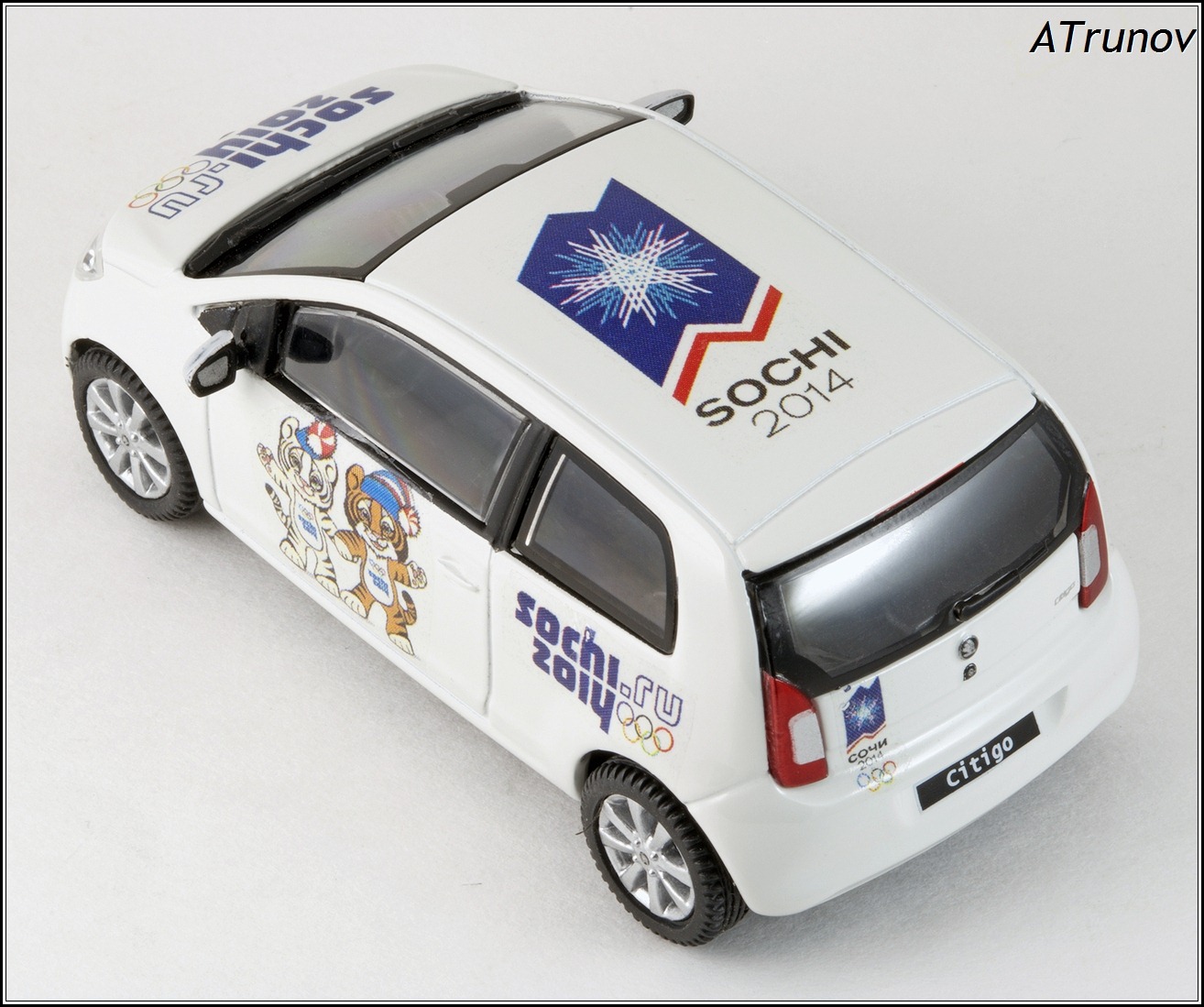 Abrex: 2011 Skoda Citigo Sochi 2014 Olympic - White (143AB-021E) im 1:43 maßstab
. Picture provided by Natty, 2015-01-13 01:29:26