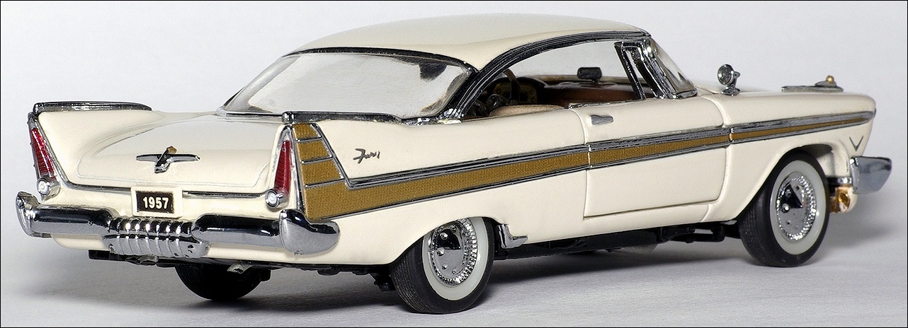 Franklin Mint: 1957 Plymouth Fury - Beige (UW 51) im 1:43 maßstab
. Picture provided by Natty, 2010-05-13 02:06:54