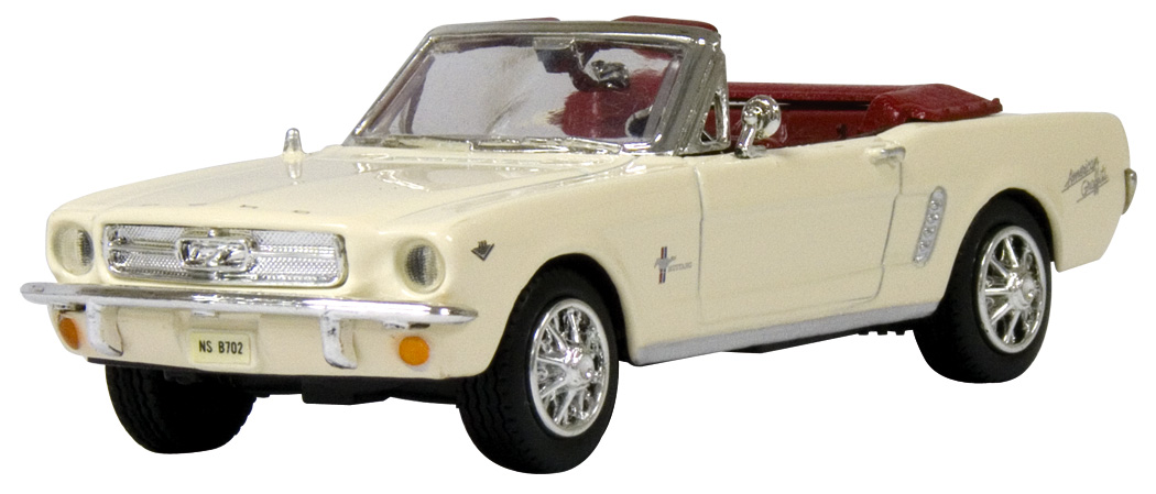 MotorMax: 1964 Ford Mustang - White (73815AG) in 1:43 scale